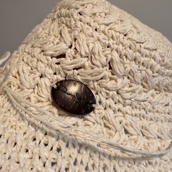 Panama Jack Cream Woven Hat - Picture 4 of 7